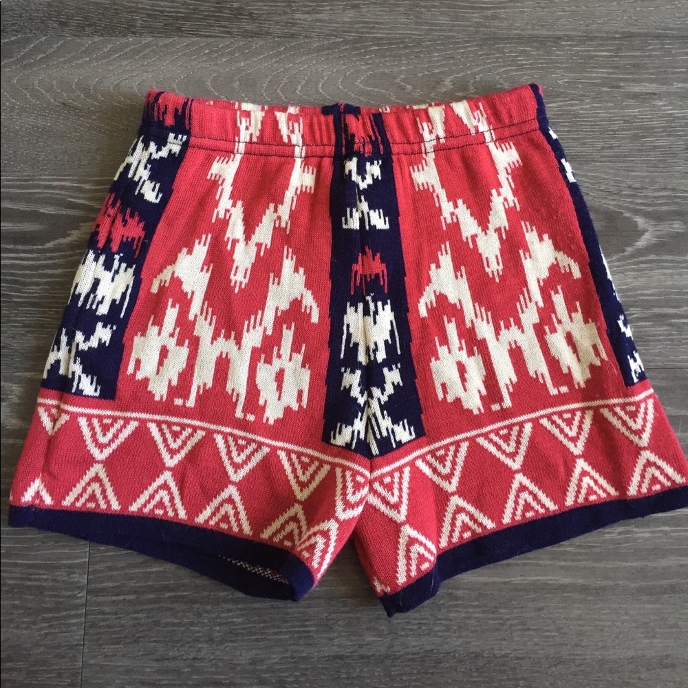Urban Outfitters tribal pattern cloth shorts